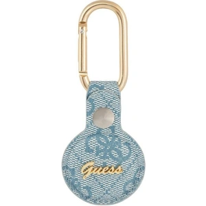Kup Etui Guess GUATP4GMSRB Apple AirTag niebieski/blue 4G Vintage Script - GUE1246BLU - {ean13} - Sklep Home Screen