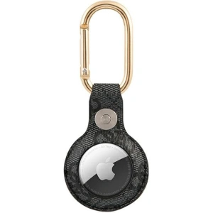 Kup Etui Guess GUATP4GMSRK Apple AirTag szary/grey 4G Vintage Script - GUE1247GRY - {ean13} - Sklep Home Screen