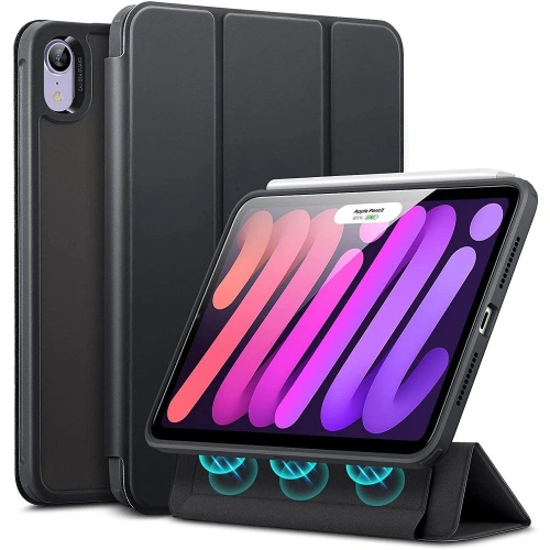 Kup Etui ESR Rebound Hybrid Apple iPad mini 2021 (6. generáció) / iPad mini 8.3" 2024 7gen Matt Fekete - ESR389BLK - {ean13} - Sklep Home Screen