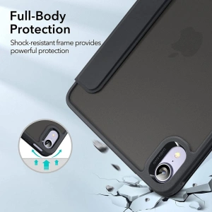 Kup Etui ESR Rebound Hybrid Apple iPad mini 2021 (6. generáció) / iPad mini 8.3" 2024 7gen Matt Fekete - ESR389BLK - {ean13} - Sklep Home Screen