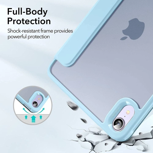 Kup Etui ESR Rebound Hybrid Apple iPad mini 2021 (6. generacji) / iPad mini 8.3" 2024 (7. generacji) Frosted Blue - ESR390BLU - {ean13} - Sklep Home Screen