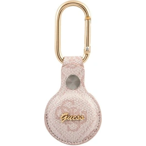 Kup Etui Guess GUATP4GMSRP Apple AirTag różowy/pink 4G Vintage Script - GUE1248PNK - {ean13} - Sklep Home Screen