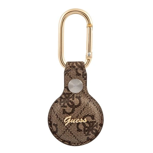 Kup Case Guess GUATP4GMSRW Apple AirTag braun/brown 4G Vintage Script - GUE1249BR - {ean13} - Sklep Home Screen
