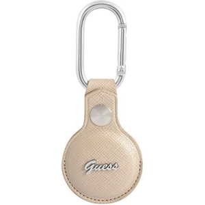 Kup Etui Guess GUATPSASRSD Apple AirTag beżowy/beige Saffiano Vintage Script - GUE1251BEI - {ean13} - Sklep Home Screen
