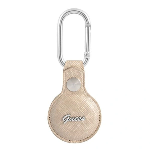 Kup Case Guess GUATPSASRSD Apple AirTag beige Saffiano Vintage Script - GUE1251BEI - {ean13} - Sklep Home Screen