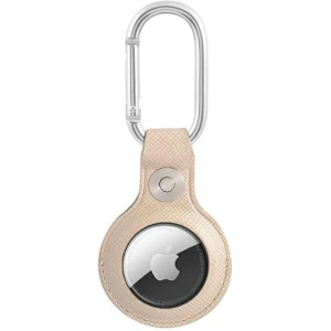 Kup Etui Guess GUATPSASRSD Apple AirTag beżowy/beige Saffiano Vintage Script - GUE1251BEI - {ean13} - Sklep Home Screen