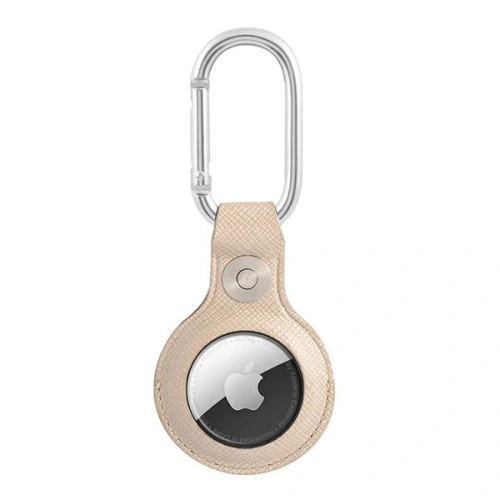 Kup Etui Guess GUATPSASRSD Apple AirTag béžový Saffiano Vintage Script - GUE1251BEI - {ean13} - Sklep Home Screen