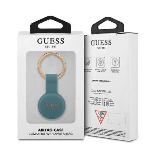 Kup Case Guess GUATSGEB Apple AirTag blau Silicone - GUE1254BLU - {ean13} - Sklep Home Screen
