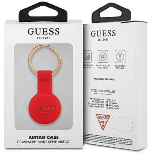 Kup Etui Guess GUATSGER Apple AirTag czerwony/red Silicone - GUE1258RED - {ean13} - Sklep Home Screen