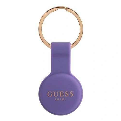Kup Case Guess GUATSGEU Apple AirTag lila/purple Silikon - GUE1259PRP - {ean13} - Sklep Home Screen