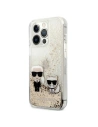 Kup Etui Karl Lagerfeld KLHCP13LGKCD Apple iPhone 13 Pro zlatý/gold hardcase Liquid Glitter Karl&Choupette - KLD602GLD - {ean13} - Sklep Home Screen