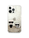 Kup Etui Karl Lagerfeld KLHCP13LGKCD Apple iPhone 13 Pro zlatý/gold hardcase Liquid Glitter Karl&Choupette - KLD602GLD - {ean13} - Sklep Home Screen