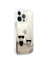 Kup Etui Karl Lagerfeld KLHCP13LGKCD Apple iPhone 13 Pro zlatý/gold hardcase Liquid Glitter Karl&Choupette - KLD602GLD - {ean13} - Sklep Home Screen