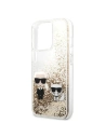 Kup Etui Karl Lagerfeld KLHCP13LGKCD Apple iPhone 13 Pro zlatý/gold hardcase Liquid Glitter Karl&Choupette - KLD602GLD - {ean13} - Sklep Home Screen
