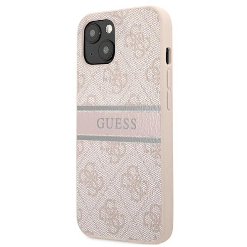 Kup Etui Guess GUHCP13M4GDPI Apple iPhone 13 różowy/pink hardcase 4G Stripe - GUE1272PNK - {ean13} - Sklep Home Screen