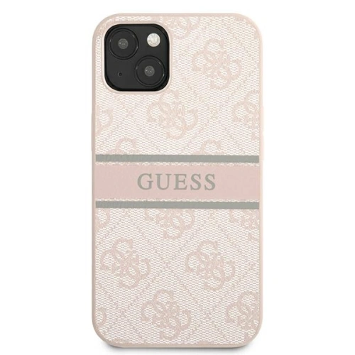 Kup Etui Guess GUHCP13M4GDPI Apple iPhone 13 różowy/pink hardcase 4G Stripe - GUE1272PNK - {ean13} - Sklep Home Screen