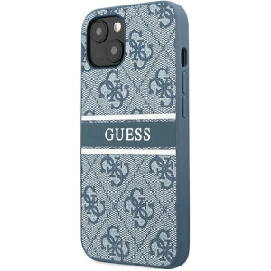 Kup Case Guess GUHCP13S4GDBL Apple iPhone 13 mini blau/blau hardcase 4G Stripe - GUE1279BLU - {ean13} - Sklep Home Screen