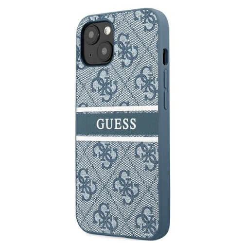 Kup Case Guess GUHCP13S4GDBL Apple iPhone 13 mini blau/blau hardcase 4G Stripe - GUE1279BLU - {ean13} - Sklep Home Screen