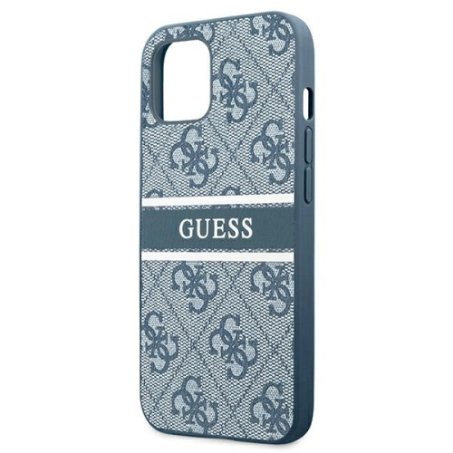 Kup Etui Guess GUHCP13S4GDBL Apple iPhone 13 mini albastru/blue hardcase 4G Stripe - GUE1279BLU - {ean13} - Sklep Home Screen