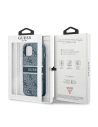 Kup Case Guess GUHCP13S4GDBL Apple iPhone 13 mini blau/blau hardcase 4G Stripe - GUE1279BLU - {ean13} - Sklep Home Screen