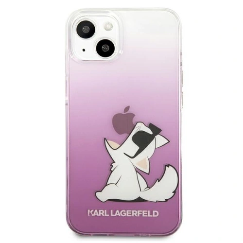 Kup Etui Karl Lagerfeld KLHCP13MCFNRCPI Apple iPhone 13 hardcase růžový/pink Choupette Fun - KLD612PNK - {ean13} - Sklep Home Screen