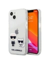 Case Karl Lagerfeld KLHCP13MCKTR Apple iPhone 13 Hardcase Transparent Karl & Choupette