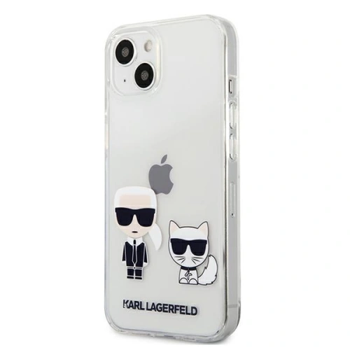 Kup Case Karl Lagerfeld KLHCP13MCKTR Apple iPhone 13 Hardcase Transparent Karl & Choupette - KLD613CL - {ean13} - Sklep Home Screen