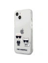 Kup Case Karl Lagerfeld KLHCP13MCKTR Apple iPhone 13 Hardcase Transparent Karl & Choupette - KLD613CL - {ean13} - Sklep Home Screen