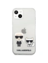 Kup Etui Karl Lagerfeld KLHCP13MCKTR Apple iPhone 13 hardcase Transparent Karl & Choupette - KLD613CL - {ean13} - Sklep Home Screen