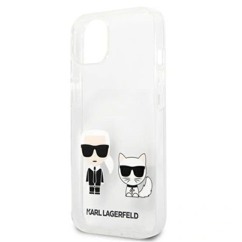 Kup Etui Karl Lagerfeld KLHCP13MCKTR Apple iPhone 13 hardcase Transparent Karl & Choupette - KLD613CL - {ean13} - Sklep Home Screen