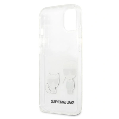 Kup Case Karl Lagerfeld KLHCP13MCKTR Apple iPhone 13 Hardcase Transparent Karl & Choupette - KLD613CL - {ean13} - Sklep Home Screen
