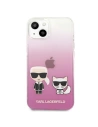 Kup Etui Karl Lagerfeld KLHCP13MCKTRP Apple iPhone 13 hardcase roz/roz Karl & Choupette - KLD614PNK - {ean13} - Sklep Home Screen