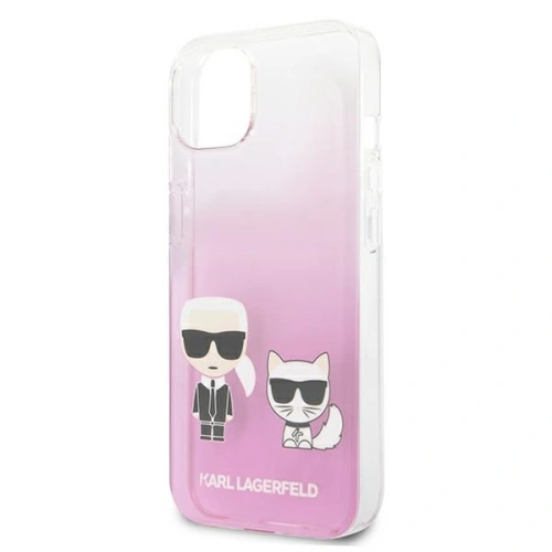 Kup Etui Karl Lagerfeld KLHCP13MCKTRP Apple iPhone 13 hardcase roz/roz Karl & Choupette - KLD614PNK - {ean13} - Sklep Home Screen