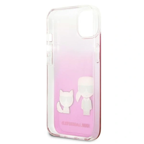 Kup Etui Karl Lagerfeld KLHCP13MCKTRP Apple iPhone 13 hardcase roz/roz Karl & Choupette - KLD614PNK - {ean13} - Sklep Home Screen