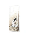 Kup Etui Karl Lagerfeld KLHCP13MGCFD Apple iPhone 13 arany/hardver Liquid Glitter Choupette Fun - KLD615GLD - {ean13} - Sklep Home Screen
