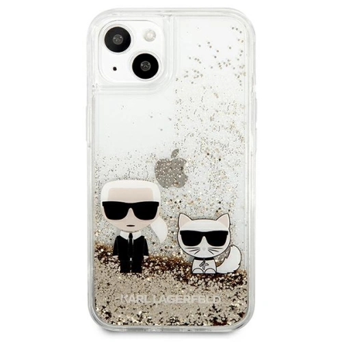 Kup Etui Karl Lagerfeld KLHCP13MGKCD Apple iPhone 13 arany/hardcase Liquid Glitter Karl&Choupette - KLD616GLD - {ean13} - Sklep Home Screen