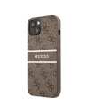 Kup Etui Guess GUHCP13S4GDBR Apple iPhone 13 mini barna/brown hardcase 4G Stripe - GUE1280BR - {ean13} - Sklep Home Screen