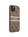 Kup Etui Guess GUHCP13S4GDBR Apple iPhone 13 mini barna/brown hardcase 4G Stripe - GUE1280BR - {ean13} - Sklep Home Screen