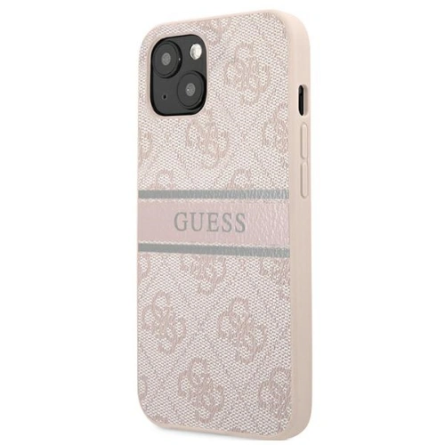 Kup Etui Guess GUHCP13S4GDPI Apple iPhone 13 mini różowy/pink hardcase 4G Stripe - GUE1281PNK - {ean13} - Sklep Home Screen