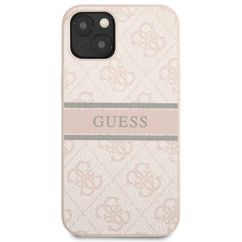 Kup Etui Guess GUHCP13S4GDPI Apple iPhone 13 mini różowy/pink hardcase 4G Stripe - GUE1281PNK - {ean13} - Sklep Home Screen