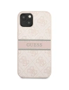 Kup Etui Guess GUHCP13S4GDPI Apple iPhone 13 mini różowy/pink hardcase 4G Stripe - GUE1281PNK - {ean13} - Sklep Home Screen