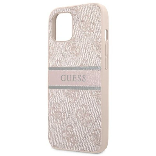 Kup Etui Guess GUHCP13S4GDPI Apple iPhone 13 mini różowy/pink hardcase 4G Stripe - GUE1281PNK - {ean13} - Sklep Home Screen