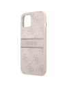 Kup Etui Guess GUHCP13S4GDPI Apple iPhone 13 mini różowy/pink hardcase 4G Stripe - GUE1281PNK - {ean13} - Sklep Home Screen