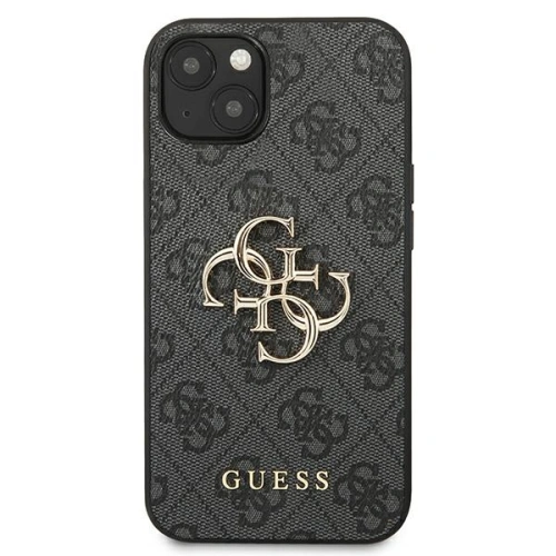 Kup Etui Guess GUHCP13S4GMGGR Apple iPhone 13 mini gri/grey hardcase 4G Big Metal Logo - GUE1282GRY - {ean13} - Sklep Home Screen