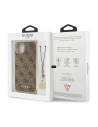 Kup Etui Guess GUHCP13SGF4GBR Apple iPhone 13 mini brązowy/brown hardcase 4G Charms Collection - GUE1283BR - {ean13} - Sklep Home Screen