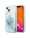 Etui Guess GUHCP13SLG4GBL Apple iPhone 13 mini niebieski/blue hardcase 4G Big Liquid Glitter