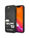 Etui Karl Lagerfeld KLHCP13MPCUSKCBK Apple iPhone 13 fekete/hardcase Ikonik Karl & Choupette