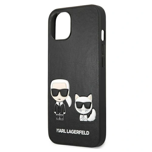 Kup Case Karl Lagerfeld KLHCP13MPCUSKCBK Apple iPhone 13 schwarz/black hardcase Ikonik Karl & Choupette - KLD618BLK - {ean13} - Sklep Home Screen