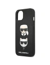 Kup Case Karl Lagerfeld KLHCP13MSAKICKCBK Apple iPhone 13 schwarz/schwarz Buch Saffiano Karl & Choupette - KLD620BLK - {ean13} - Sklep Home Screen