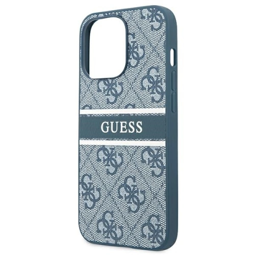 Kup Etui Guess GUHCP13X4GDBL Apple iPhone 13 Pro Max albastru/blue hardcase 4G Stripe - GUE1288BLU - {ean13} - Sklep Home Screen